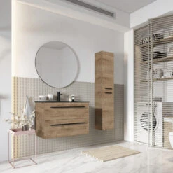 Atlantic kolomkast Stella Canela Eiken -Thuis Badkamer 123 1102