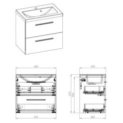 Atlantic Badmeubel Alice 60cm Hout 8 Atlantic Badmeubel Alice 60cm Hout -Thuis Badkamer 123 1113