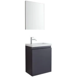 Allibert Fonteinmeubel Portopack 40cm Zwart -Thuis Badkamer 123 1204