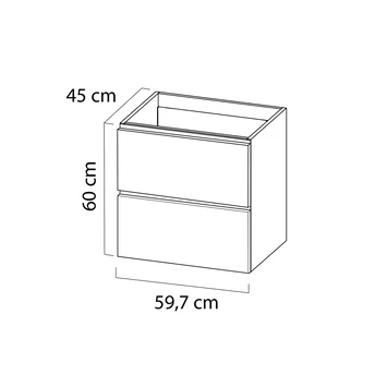 Tiger Karlo Badkamermeubel 60 Cm Chalet Eiken Met Wastafel Zwart 10 Tiger Karlo Badkamermeubel 60 Cm Chalet Eiken Met Wastafel Zwart - Afbeelding 8