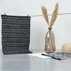 Sealskin Badmat Boho 60x60cm Zwart 16 Sealskin Badmat Boho 60x60cm Zwart -Thuis Badkamer 123 137