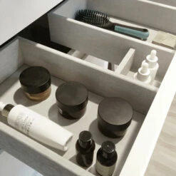 Tiger Badmeubelset Pocket 60 Cm Met 2 Lades Naturel Eik -Thuis Badkamer 123 1427