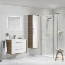 TIGER Boston Kolomkast 40cm Chalet Eiken -Thuis Badkamer 123 1473