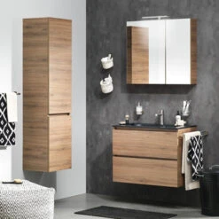 TIGER S-line Spiegelkast 60cm Chalet Eiken -Thuis Badkamer 123 1515