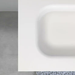 Tiger Reverse Meubelset 80 Cm Met 2 Lades Naturel Eik / Mat Wit Inclusief Oval Wastafel Mat Wit -Thuis Badkamer 123 1637