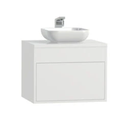 Tiger Helsinki Badkamermeubel 60 Cm Hoogglans Wit Met Waskom