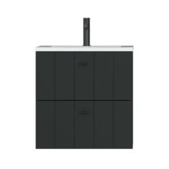 Tiger Maryport Badkamermeubelset 60 Cm Mat Zwart Met Wit Glanzende Polybeton Wastafel En Matzwarte Grepen 14 Tiger Maryport Badkamermeubelset 60 Cm Mat Zwart Met Wit Glanzende Polybeton Wastafel En Matzwarte Grepen -Thuis Badkamer 123 1813