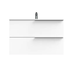 Tiger Badmeubelset Pocket 100 Cm Met 2 Lades Wit -Thuis Badkamer 123 1826