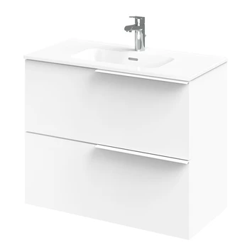 Tiger Badmeubelset Pocket 80 Cm Met 2 Lades Wit 3 Tiger Badmeubelset Pocket 80 Cm Met 2 Lades Wit