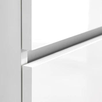 Tiger Karlo Badkamermeubelset 120 Cm Hoogglans Wit Met Wit Houten Wasblad En Glanzend Witte Keramische Waskom 5 Tiger Karlo Badkamermeubelset 120 Cm Hoogglans Wit Met Wit Houten Wasblad En Glanzend Witte Keramische Waskom - Afbeelding 3