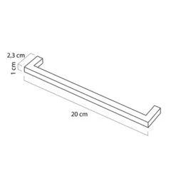 Tiger Badkamermeubel Studio 60cm Hoogglans Wit/witte Waskom Met Vierkante Greep -Thuis Badkamer 123 2089