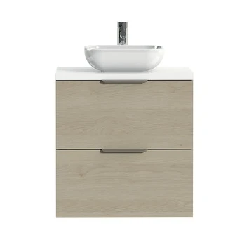 Tiger Badkamermeubel Studio 60 Cm Naturel Eik Met Keramische Waskom Hoogglans Wit En Profielgrepen 3 Tiger Badkamermeubel Studio 60 Cm Naturel Eik Met Keramische Waskom Hoogglans Wit En Profielgrepen