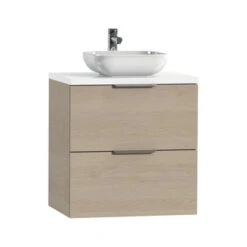 Tiger Badkamermeubel Studio 60 Cm Naturel Eik Met Keramische Waskom Hoogglans Wit En Profielgrepen 7 Tiger Badkamermeubel Studio 60 Cm Naturel Eik Met Keramische Waskom Hoogglans Wit En Profielgrepen -Thuis Badkamer 123 2137