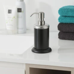 Sealskin Zeepdispenser Acero Zwart -Thuis Badkamer 123 2333