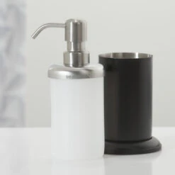 Sealskin Zeepdispenser Acero Zwart -Thuis Badkamer 123 2334