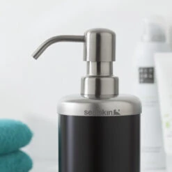 Sealskin Zeepdispenser Acero Zwart -Thuis Badkamer 123 2335