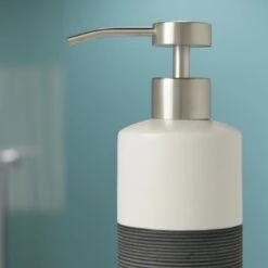 Sealskin Zeepdispenser Doppio Grijs -Thuis Badkamer 123 2379