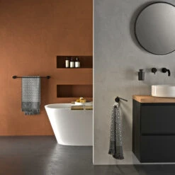 Tiger Handdoekhouder Urban 2-Armig Zwart 17 Tiger Handdoekhouder Urban 2-Armig Zwart -Thuis Badkamer 123 2422