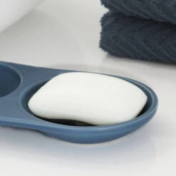 Sealskin Zeepbakje Conical Porselein Blauw -Thuis Badkamer 123 2472