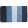 GAMMA Badmat Streep Blauw 90x60 Cm