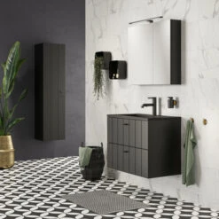 Tiger Haak Tune Messing Zwart -Thuis Badkamer 123 2580