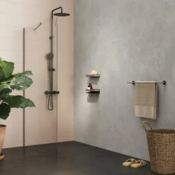 Tiger Planchet Cooper 28 Cm RVS/zwart -Thuis Badkamer 123 2592