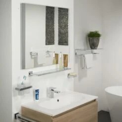 Tiger Bekerhouder Items Hangend Met Beker Chroom -Thuis Badkamer 123 2600