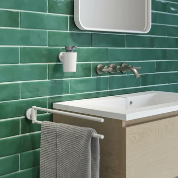 Tiger Handdoekhouder Urban 2-Armig Wit 9 Tiger Handdoekhouder Urban 2-Armig Wit - Afbeelding 7