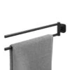 Tiger 2-armig Handdoekrek Carv Zwart -Thuis Badkamer 123 2736