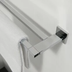 Tiger Dubbel Handdoekrek Items Chroom -Thuis Badkamer 123 2778