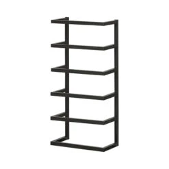 Sealskin Carré Handdoekrek Groot Zwart -Thuis Badkamer 123 2819