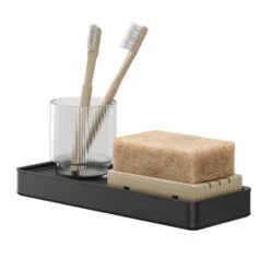 Tiger Planchet Carv 28 Cm Zwart -Thuis Badkamer 123 2830