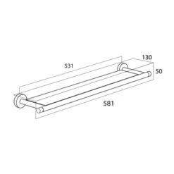 Tiger Planchet Boston Chroom -Thuis Badkamer 123 2846