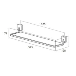 Tiger Planchet Impuls RVS -Thuis Badkamer 123 2876