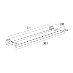 Tiger Planchet Boston RVS -Thuis Badkamer 123 2918