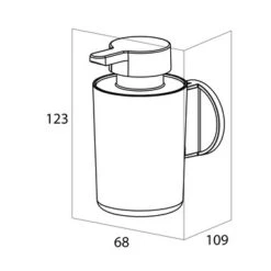 TIger Zeepdispenser Hangend Tune RVS -Thuis Badkamer 123 3029