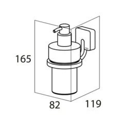 Tiger Zeepdispenser Impuls Hangend RVS -Thuis Badkamer 123 3046