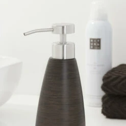 SEALSKIN Tiger Zeepdispenser Miyagi Hoog Wood -Thuis Badkamer 123 3050