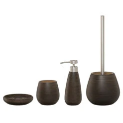 SEALSKIN Tiger Zeepdispenser Miyagi Hoog Wood -Thuis Badkamer 123 3054