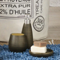 SEALSKIN Tiger Zeepdispenser Miyagi Hoog Wood -Thuis Badkamer 123 3055