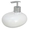 Wenko Zeepdispenser Pebblestone Wit -Thuis Badkamer 123 3113