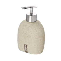 Wenko Zeepdispenser Puro Beige -Thuis Badkamer 123 3154