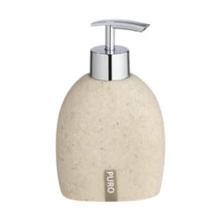 Wenko Zeepdispenser Puro Beige -Thuis Badkamer 123 3155