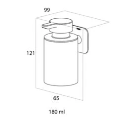 Tiger Zeepdispenser Colar Hangend RVS 17 Tiger Zeepdispenser Colar Hangend RVS -Thuis Badkamer 123 3199