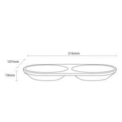 Sealskin Zeepbakje Conical Porselein Groen -Thuis Badkamer 123 3220