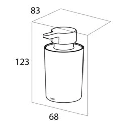 Tiger Zeepdispenser Urban Zwart -Thuis Badkamer 123 3232