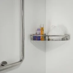 Tiger Hoekkorf Boston Groot Chroom -Thuis Badkamer 123 3245