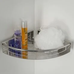 Tiger Hoekkorf Boston Groot Chroom -Thuis Badkamer 123 3246