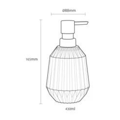 Sealskin Zeepdispenser Arte Wit -Thuis Badkamer 123 3263