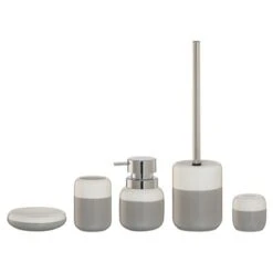 Sealskin Zeepdispenser Sphere Lichtgrijs Keramiek -Thuis Badkamer 123 3279